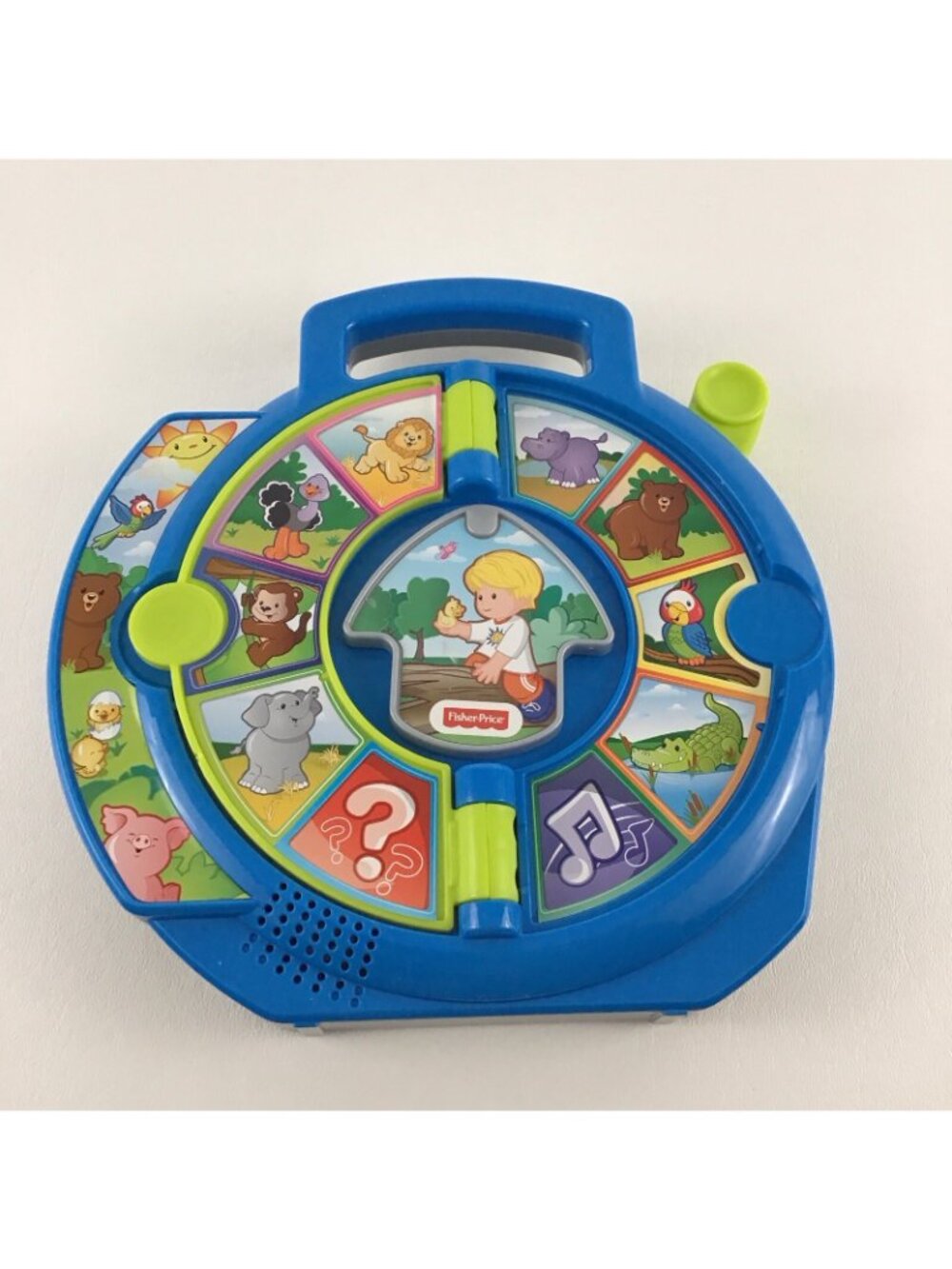 Fisher Price World Of Animals See N Say Talking Toy 2015 Barnyard Sounds Learn - Picture 6 of 7
